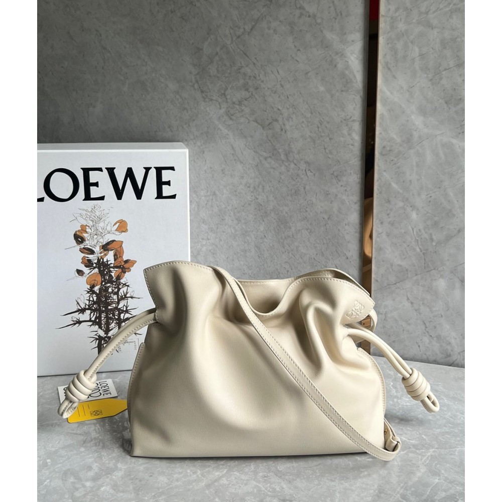 Loewe Flamenco Clutch Bag In Angora Calfskin TDBS27841