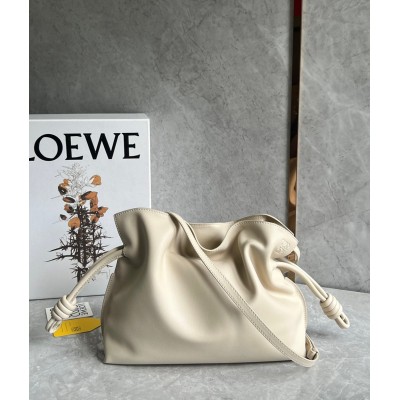 Loewe Flamenco Clutch Bag In Angora Calfskin TDBS27841