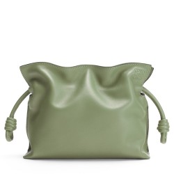 Loewe Flamenco Clutch In Rosemary Nappa Leather TDBS27857