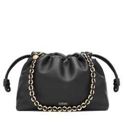 Loewe Flamenco Purse in Black Nappa Lambskin TDBS27875