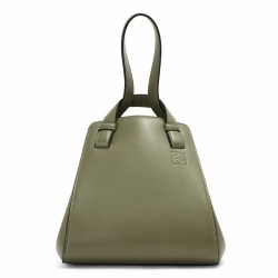 Loewe Hammock Nugget Bag In Avocado Green Calfskin TDBS27906