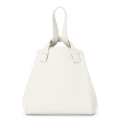 Loewe Hammock Nugget Bag In White Calfskin TDBS27910