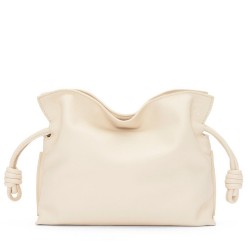 Loewe Mini Flamenco Clutch Bag In Angora Calfskin TDBS27868