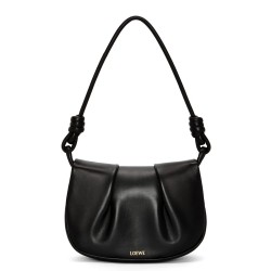 Loewe Paseo Satchel Bag in Black Nappa Leather TDBS28011