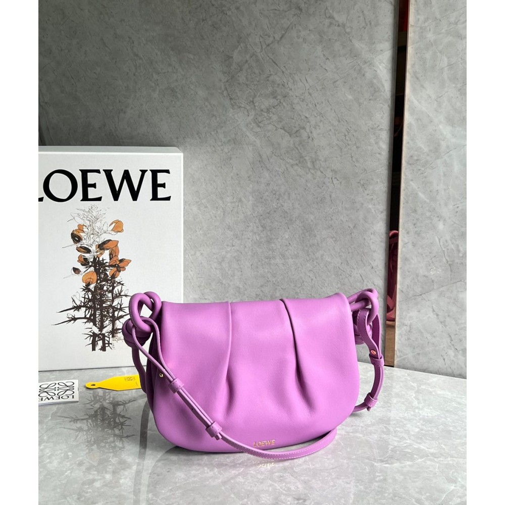 Loewe Paseo Satchel Bag in Rockrose Nappa Leather TDBS28013