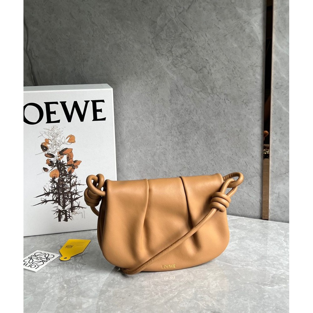 Loewe Paseo Satchel Bag in Warm Desert Nappa Leather TDBS28014