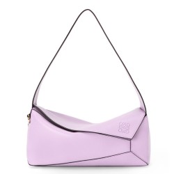 Loewe Puzzle Hobo Bag In Pink Nappa Calfskin TDBS27932