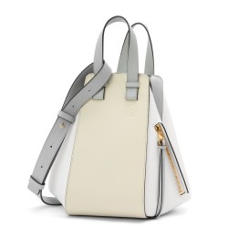 Loewe Small Hammock Multicolour Bag In Grey Calfskin TDBS27919