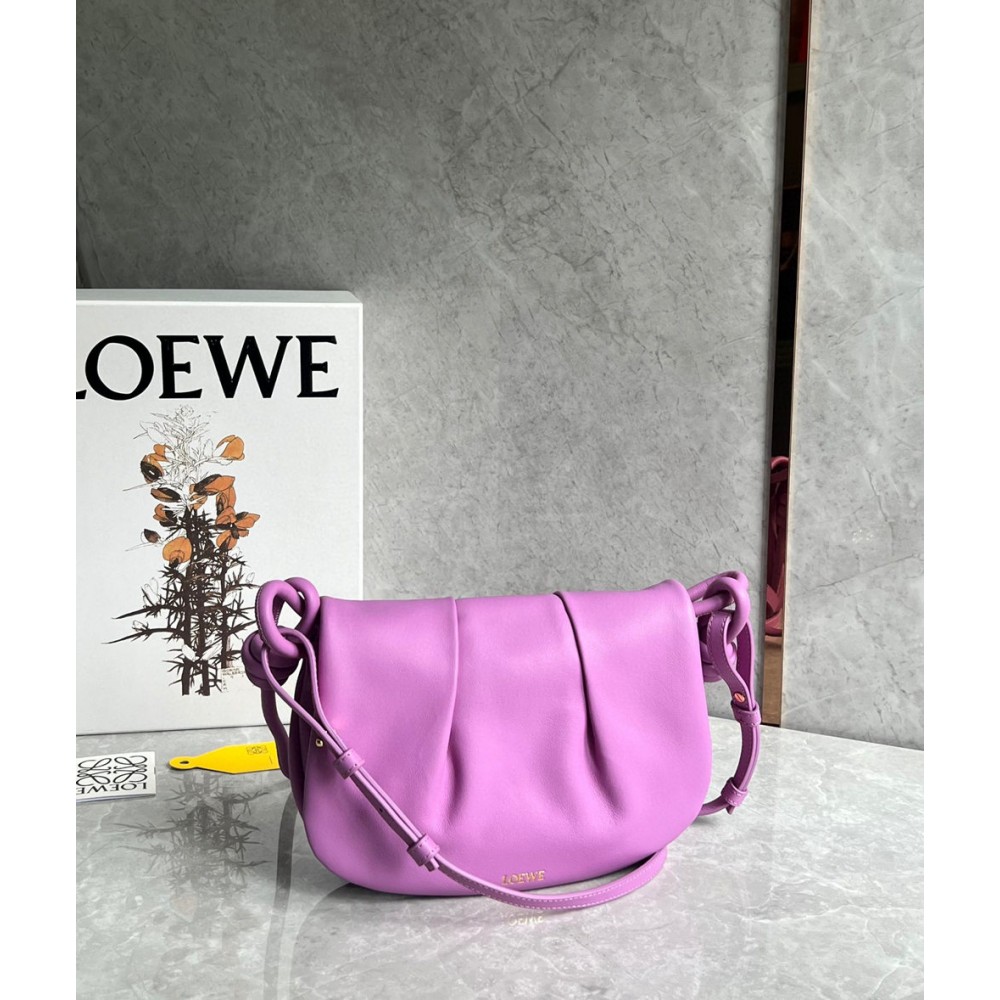 Loewe Paseo Satchel Bag in Rockrose Nappa Leather