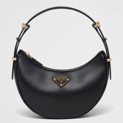 Prada Arque Shoulder Bag in Black Leather TDBS28069