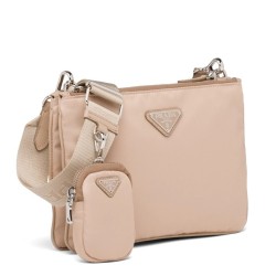 Prada Beige Nylon Re-Edition 2000 Shoulder Bag TDBS28260