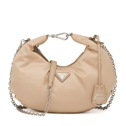 Prada Beige Nylon Re-Edition 2006 Hobo Bag TDBS28228