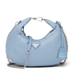 Prada Blue Nylon Re-Edition 2006 Hobo Bag TDBS28230