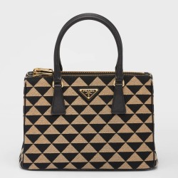 Prada Galleria Small Bag In Jacquard Fabric TDBS28203