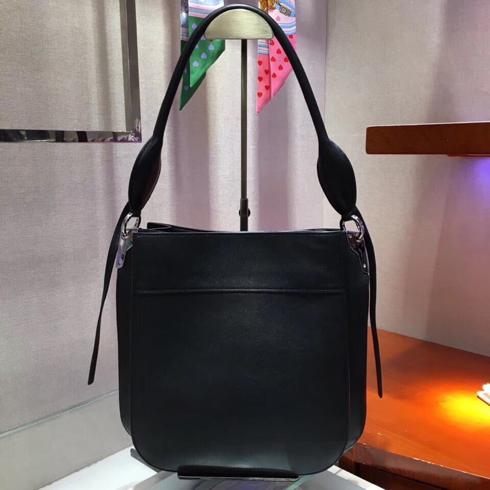 Prada Margit Shoulder Bag In Black Calfskin TDBS28238