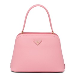 Prada Matinee Mini Bag In Pink Saffiano Leather TDBS28319