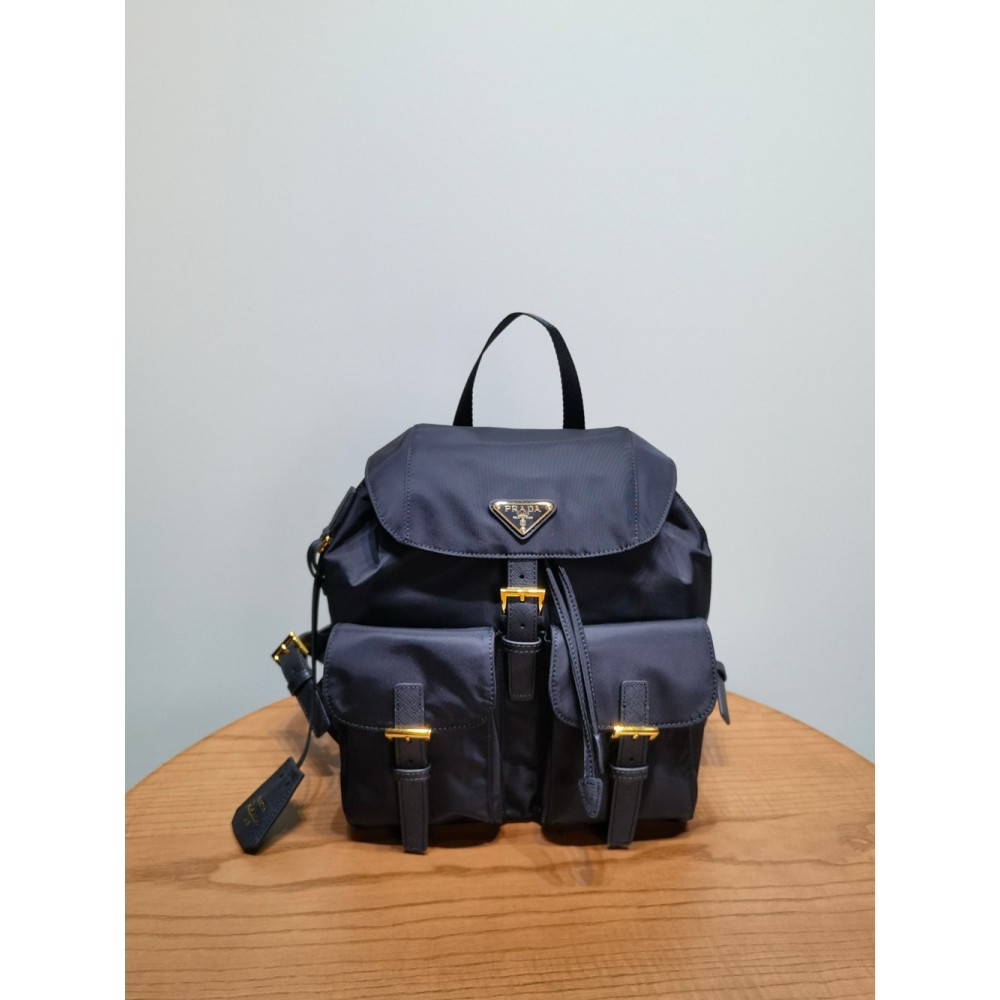 Prada Re-Edition 1978 Small Backpack in Black Re-Nylon TDBS28082