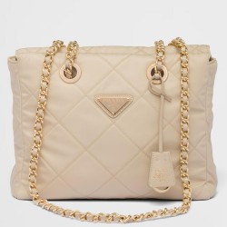 Prada Re-Edition 1995 Tote Bag in Beige Re-Nylon TDBS28442