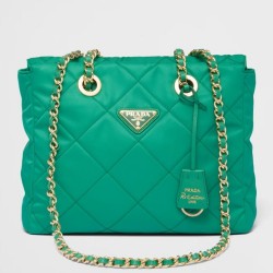 Prada Re-Edition 1995 Tote Bag in Green Re-Nylon TDBS28444