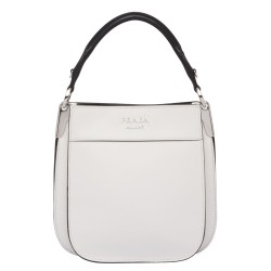 Prada Small Margit Bag In White Calfskin TDBS28242