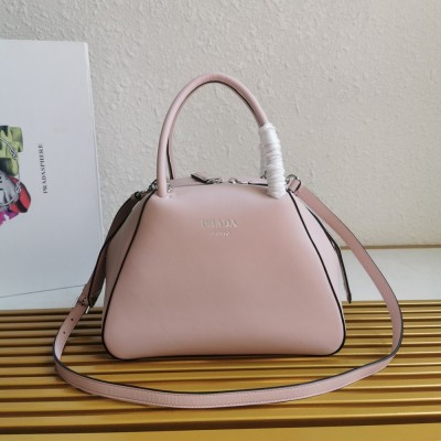 Prada Supernova Small Handbag In Pink Leather TDBS28371