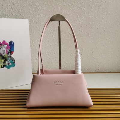 Prada Supernova Small Shoulder Bag In Pink Leather TDBS28180