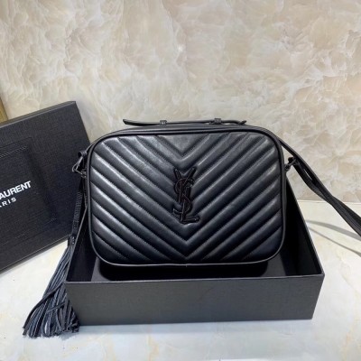 Saint Laurent Lou Camera All Black Bag