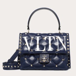 Valentino Garavani Blue VLTN Quilted Candystud Bag TDBS28952