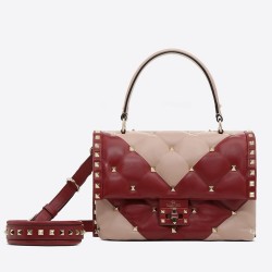 Valentino Garavani Quilted Candystud Top Handle Bag TDBS28953