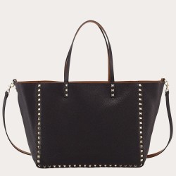 Valentino Noir Rockstud Medium Reversible Tote Bag TDBS29119