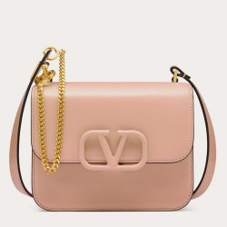 Valentino Small Vsling Shoulder Bag In Nude Calfskin TDBS29147