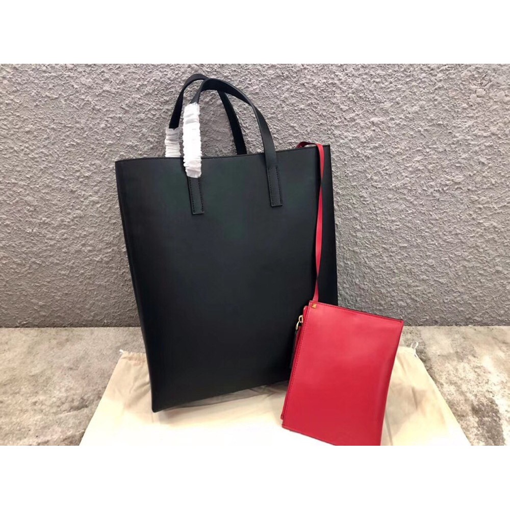 Valentino Garavani Black Large N/S Vring Shopper Bag