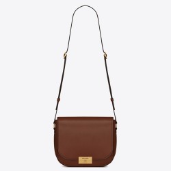 Saint Laurent Betty Satchel In Camel Smooth Leather TDBS28759