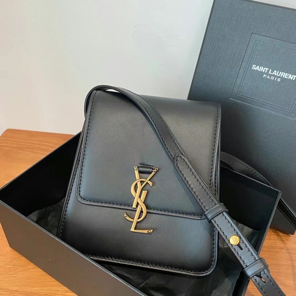 Saint Laurent Kaia North South Bag In Black Leather TDBS28629