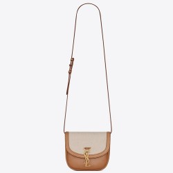 Saint Laurent Kaia Small Bag In Canvas and Leather TDBS28631