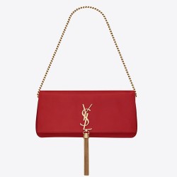 Saint Laurent Kate 99 Shoulder Bag In Red Lambskin TDBS28555