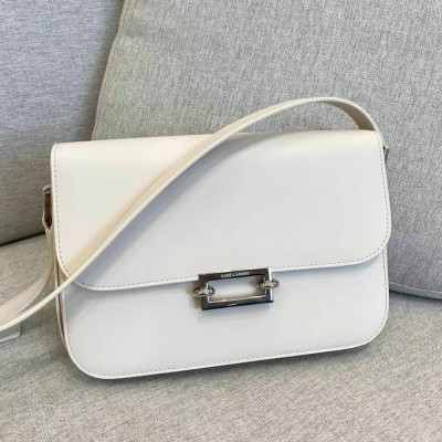 Saint Laurent Le Pave Bag In White Calfskin TDBS28666