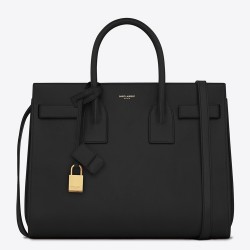 Saint Laurent Small Sac De Jour Bag In Black Leather TDBS28753