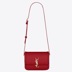 Saint Laurent Solferino Small Bag In Red Calfskin TDBS28803